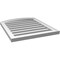 Ekena Millwork Arch Top Surface Mount PVC Gable Vent: Non-Functional, w/2"W x 1-1/2"P Brickmould Frame, 22"W x 24"H GVPAR22X2402SN - alternate 5